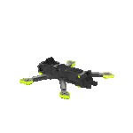 Hot Sales IFlight Nazgul DC5 V1.1 O4 Pro Frame Kit Carbon Fiber 5mm Arm Remote Control Motor Battery Parts Drone Accessories